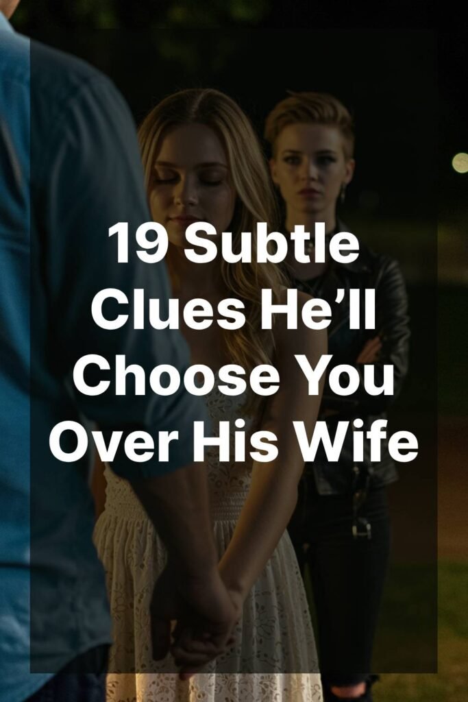19 Subtle Clues He’ll Choose You Over His Wife