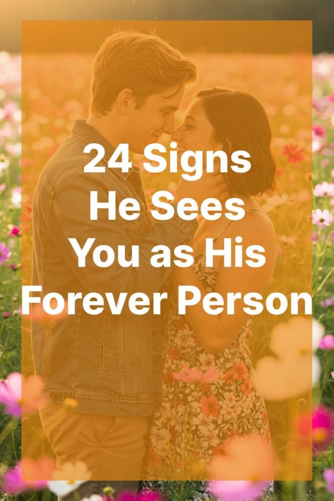24 Signs He Sees You as His Forever Person