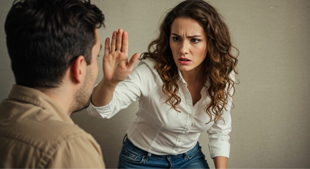 2. She Doesn’t Initiate Contact Anymore