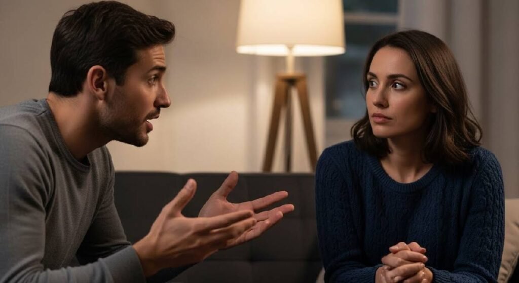4. She Stops Arguing