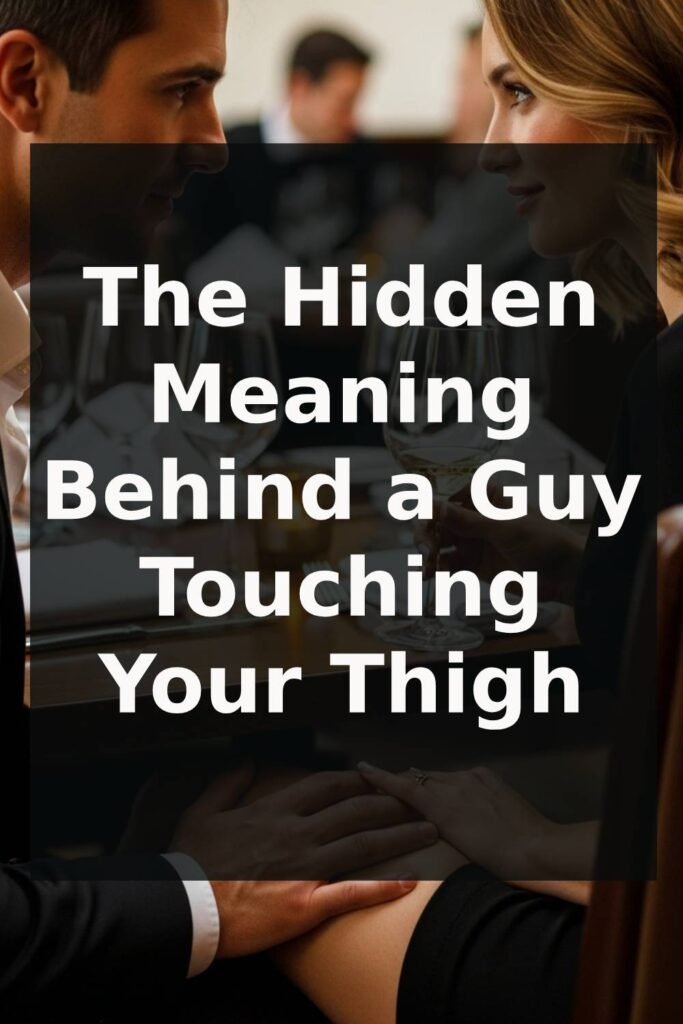 The Hidden Meaning Behind a Guy Touching Your Thigh