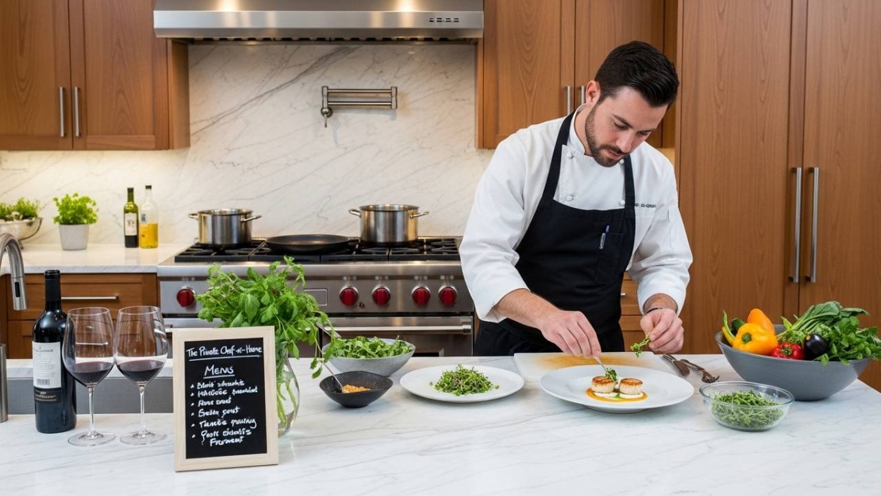 The Private "Chef-at-Home" Celebration