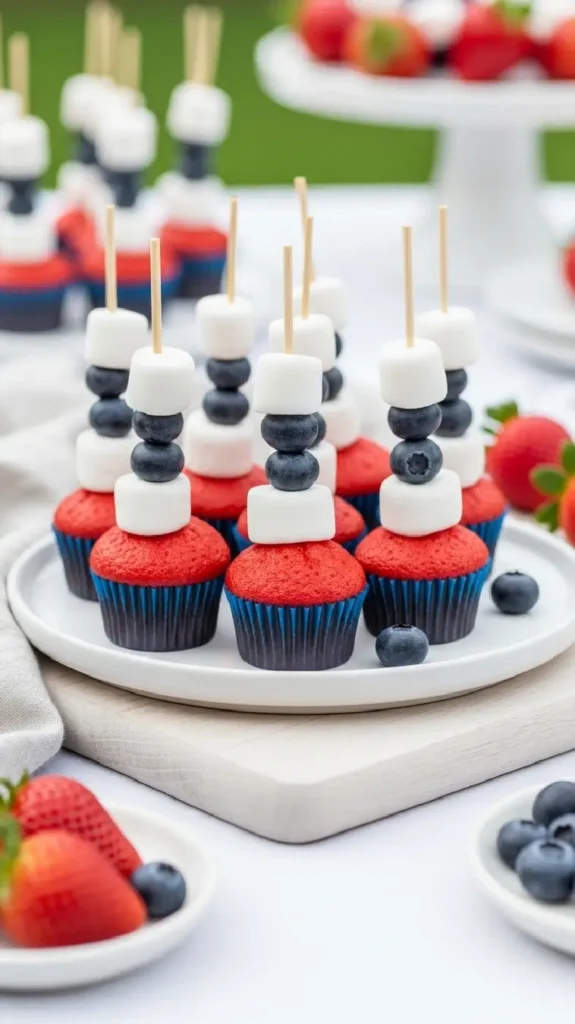 Cupcake Kabobs