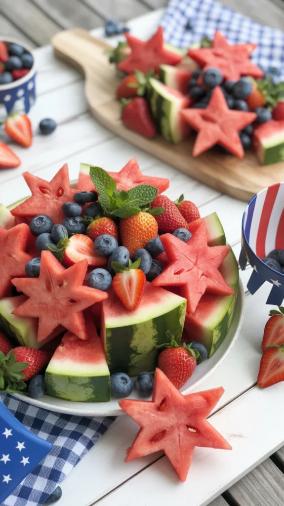 Watermelon Star Platter